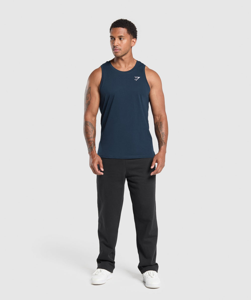 Crest Tank - Navy