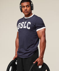 GSLC Ringer T-Shirt - Heavy Blue
