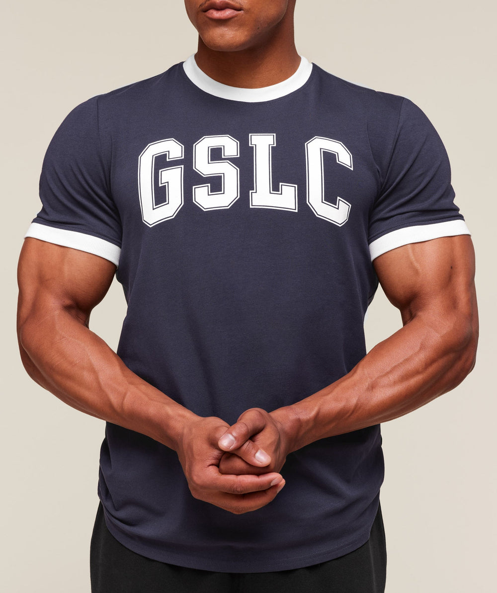 GSLC Ringer T-Shirt - Heavy Blue