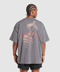 British Iron T-Shirt - Brushed Grey