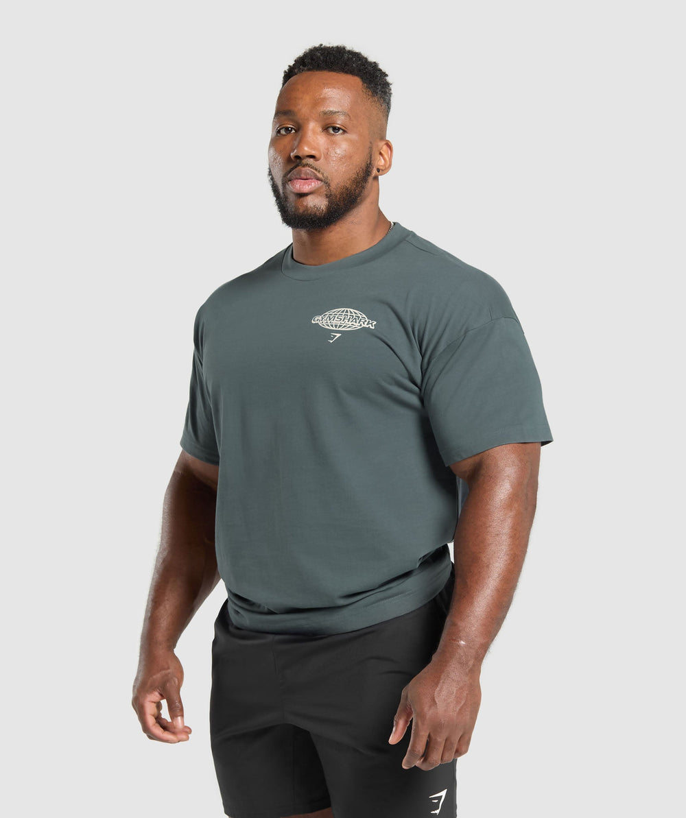 Worldwide T-Shirt - Strong Grey