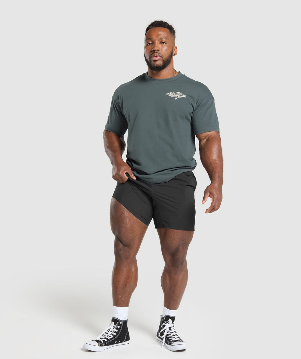 Worldwide T-Shirt - Strong Grey