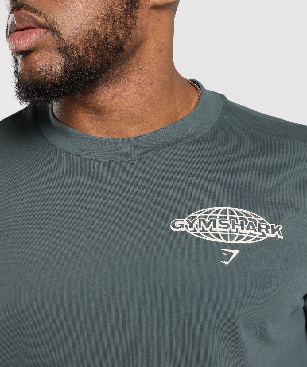 Worldwide T-Shirt - Strong Grey