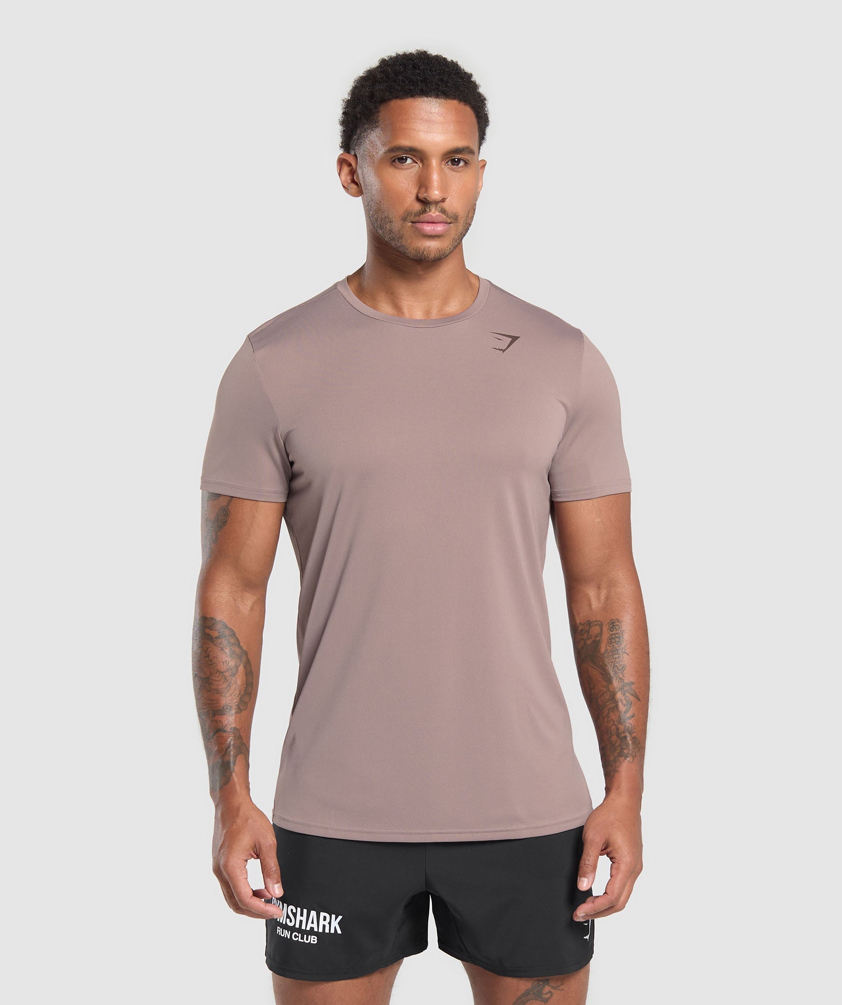 Running Dept. T Shirt - Powder Mauve