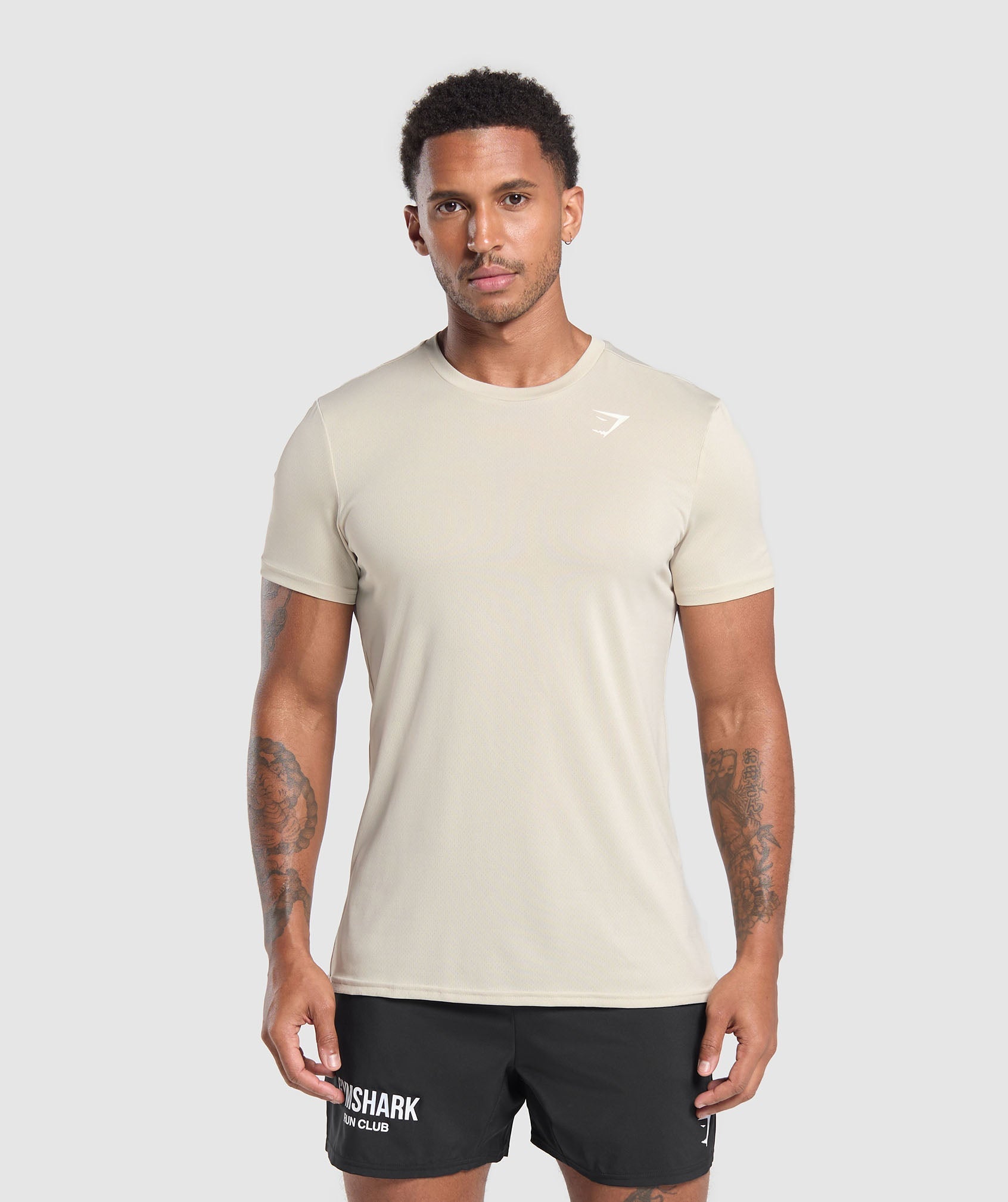 Running Dept. T Shirt - Pebble Grey