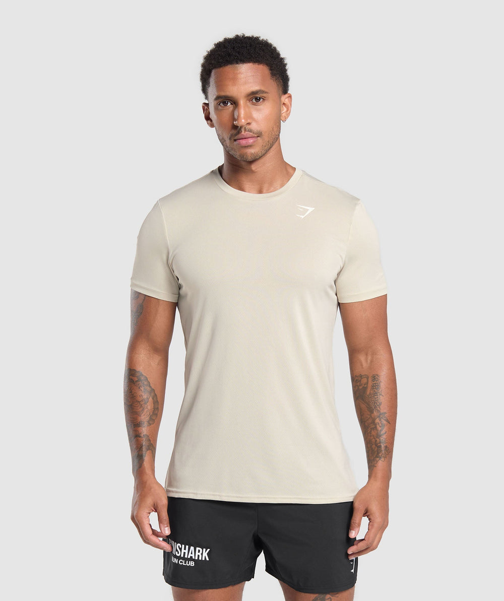 Running Dept. T Shirt - Pebble Grey