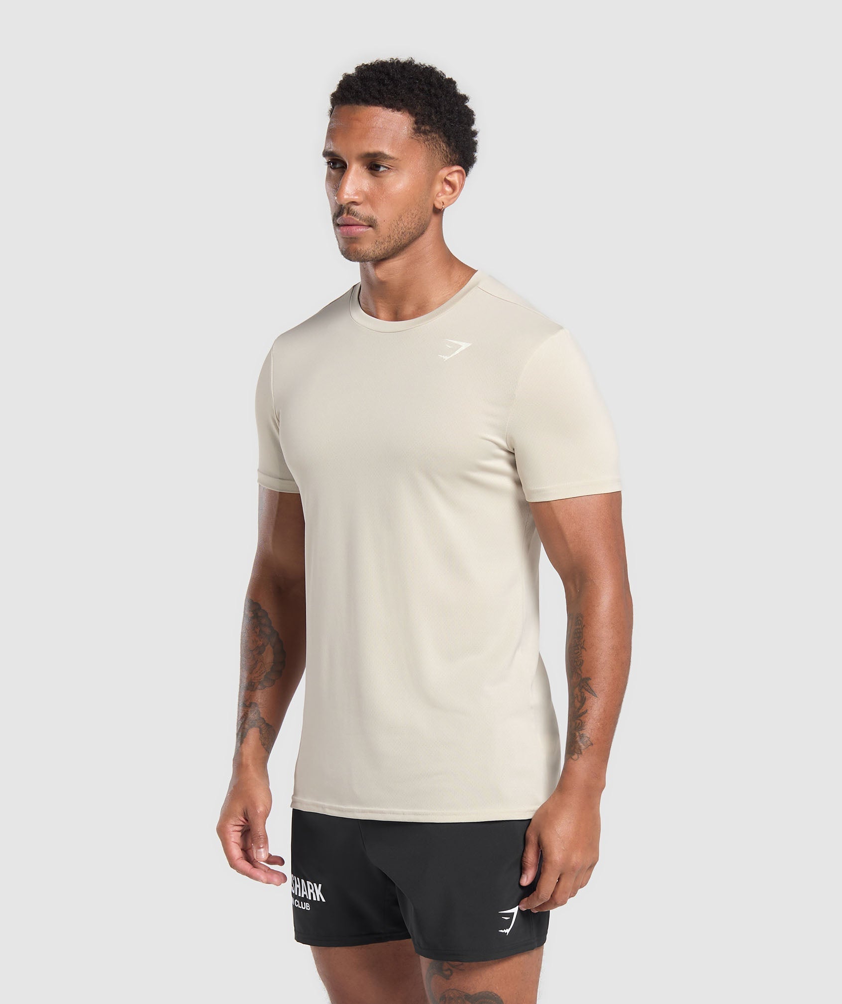 Running Dept. T Shirt - Pebble Grey