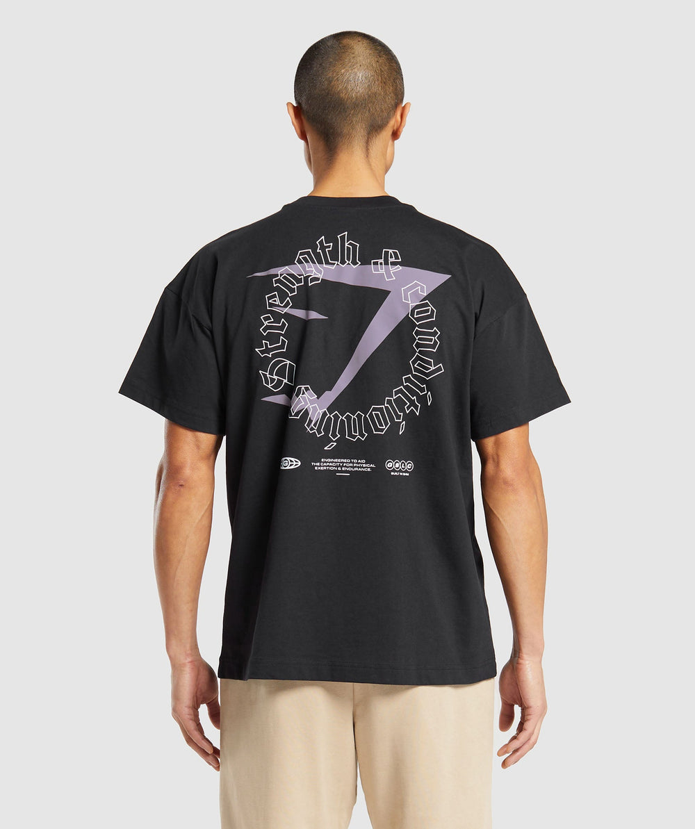 Strength and Conditioning T-Shirt - Black