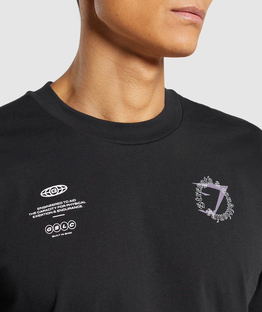 Strength and Conditioning T-Shirt - Black