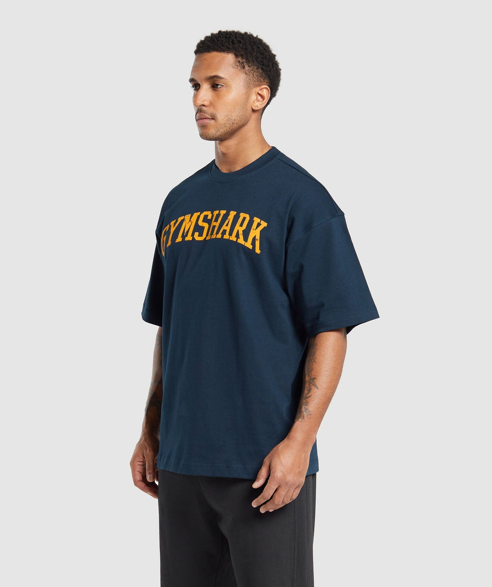 Collegiate T-Shirt - Navy