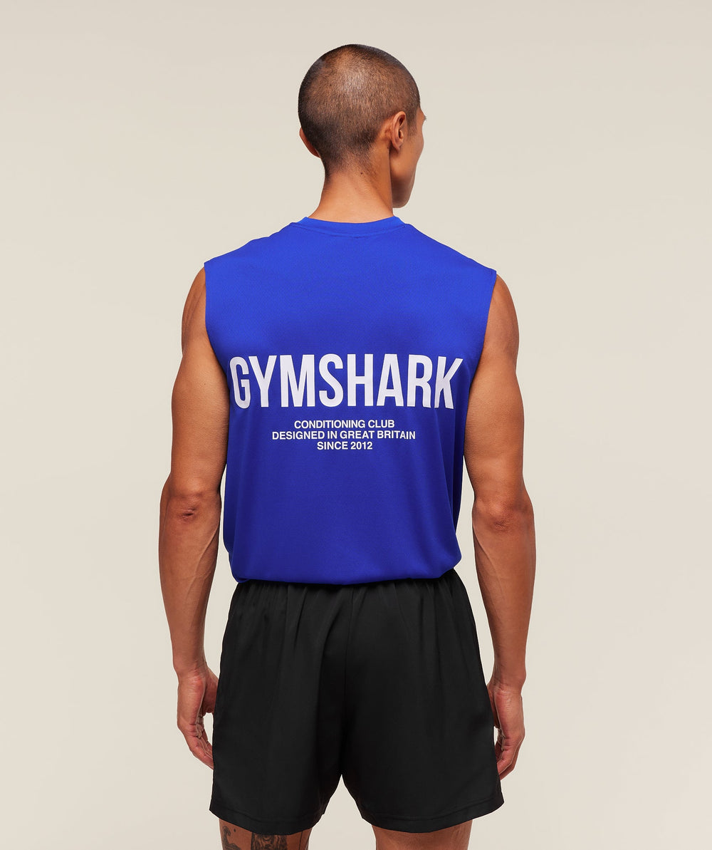 Conditioning Club Tank - Athletic Blue