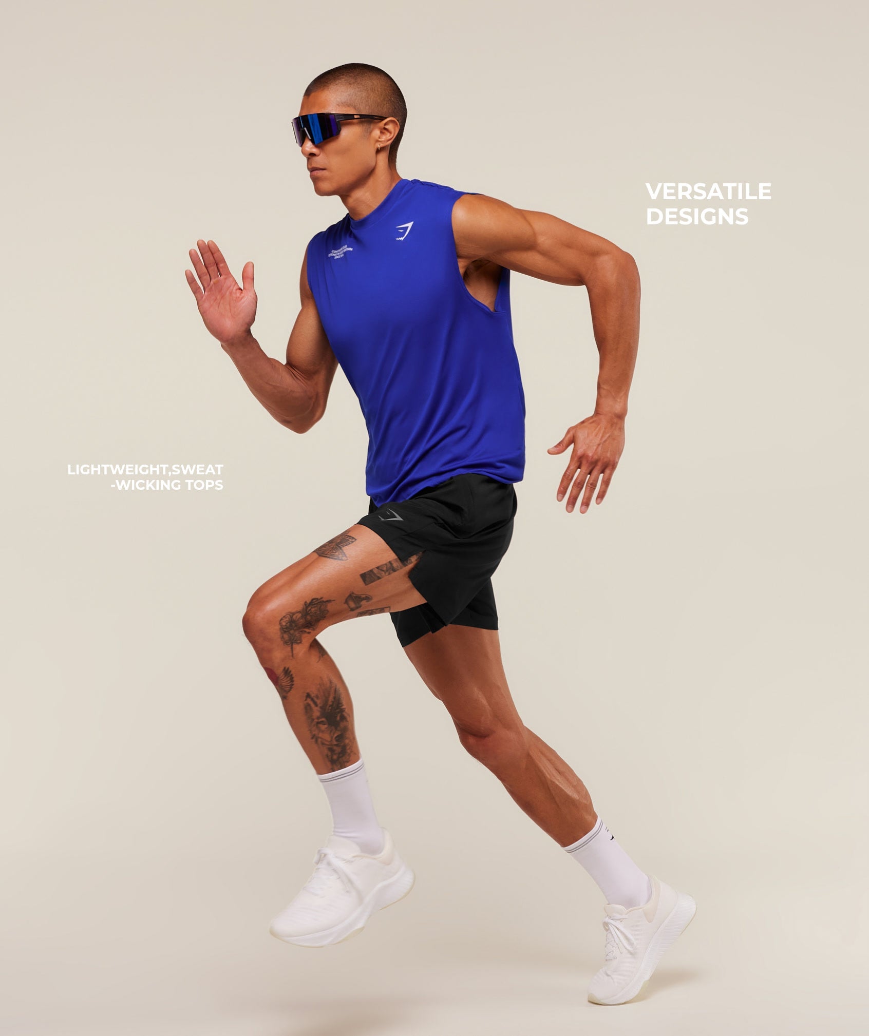Conditioning Club Tank - Athletic Blue