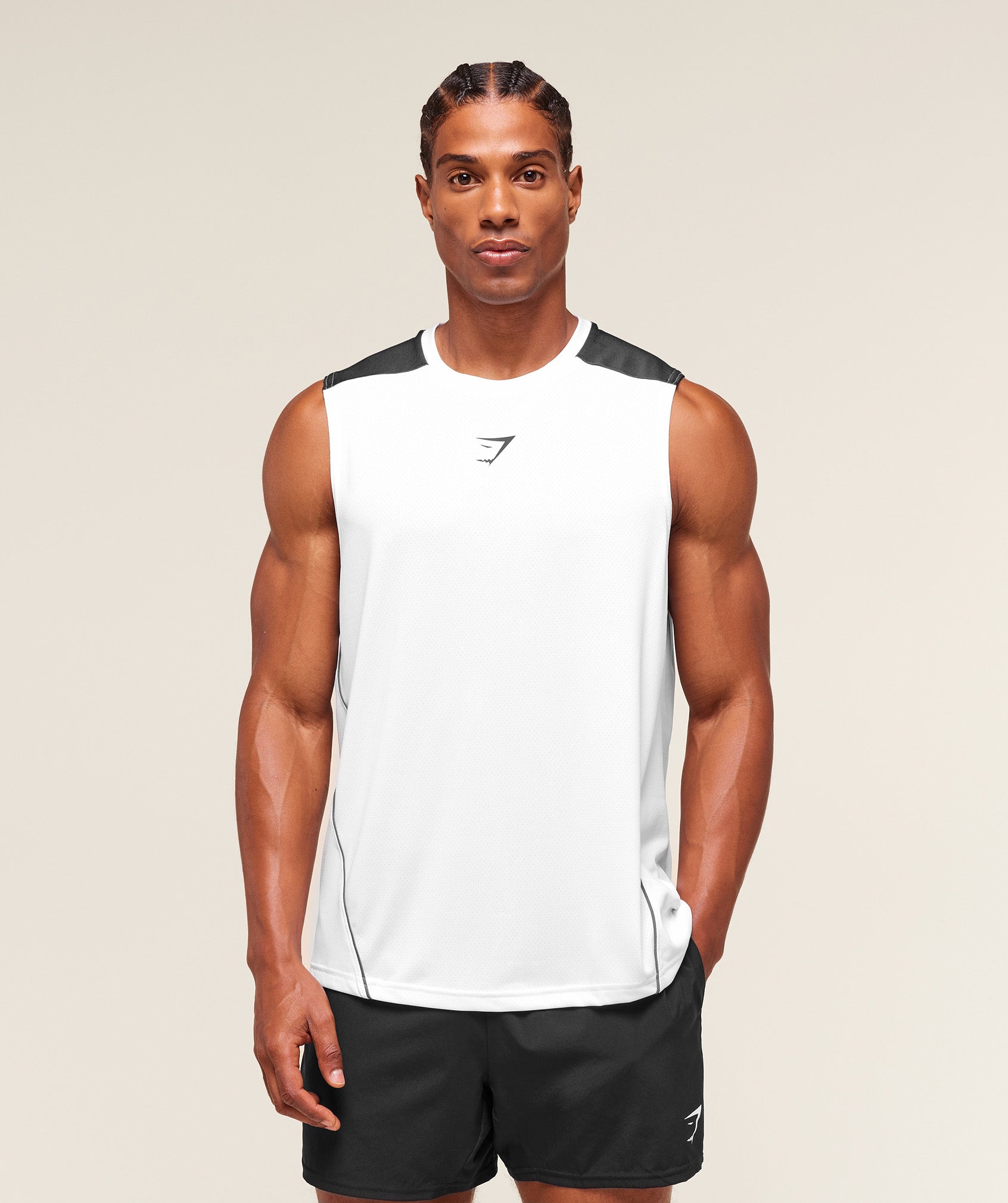 Arrival Block Tank - White