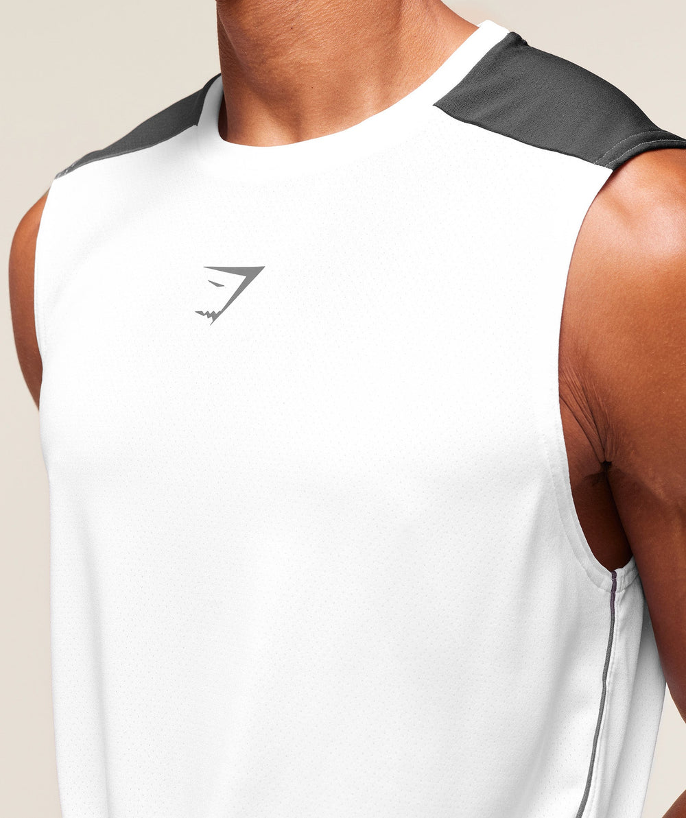 Arrival Block Tank - White