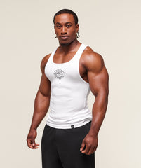Legacy Ribbed Tank - White