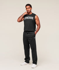 Worn Graphic Tank - Black