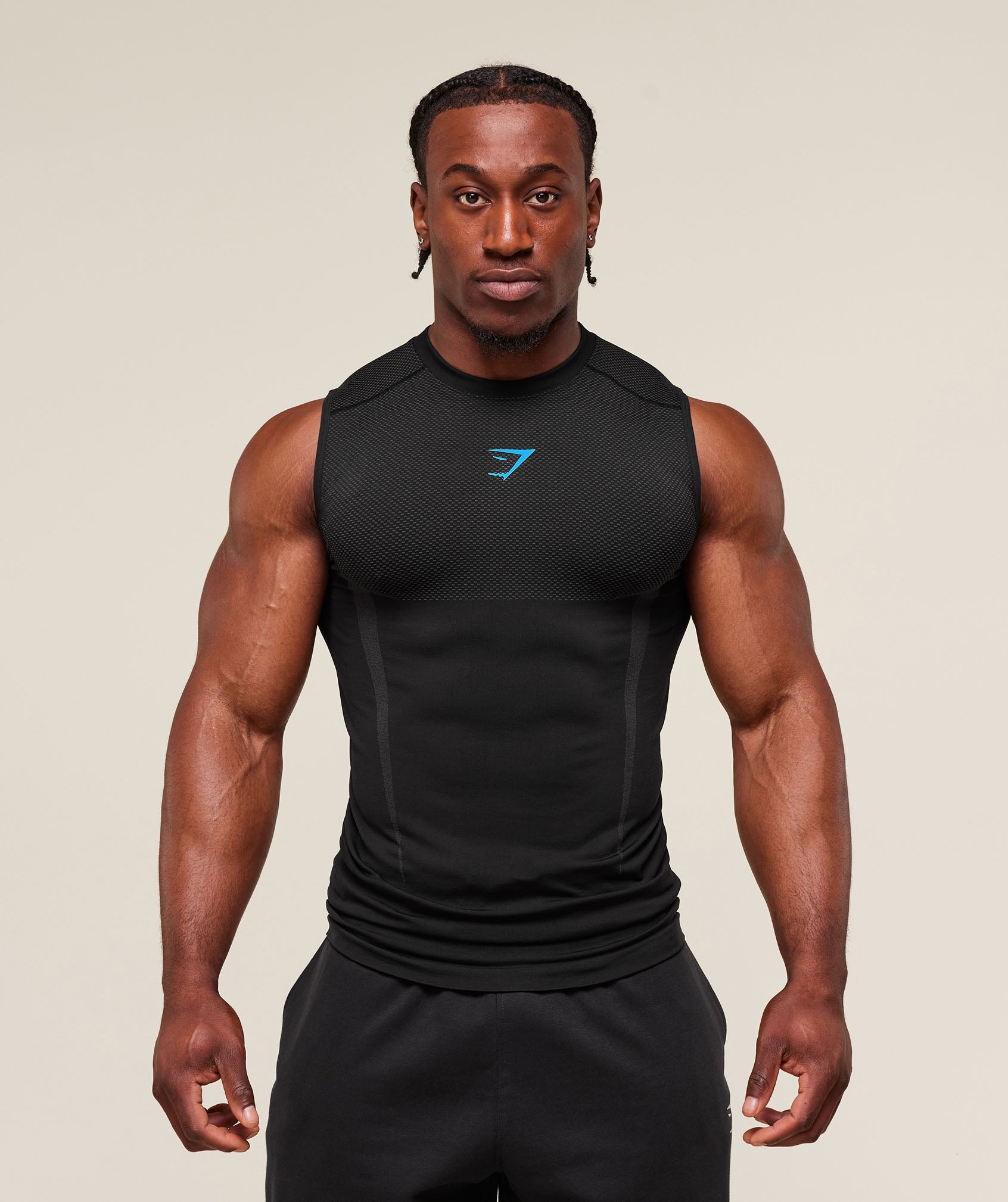 Onyx 5.0 Seamless Tank - Black/Onyx Grey