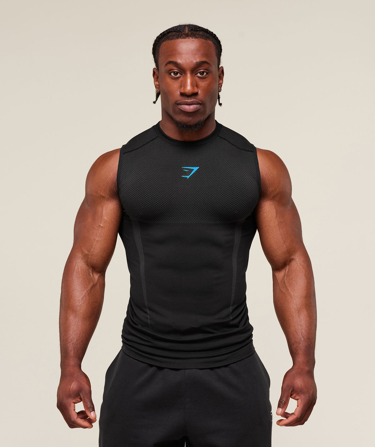 Onyx 5.0 Seamless Tank - Black/Onyx Grey