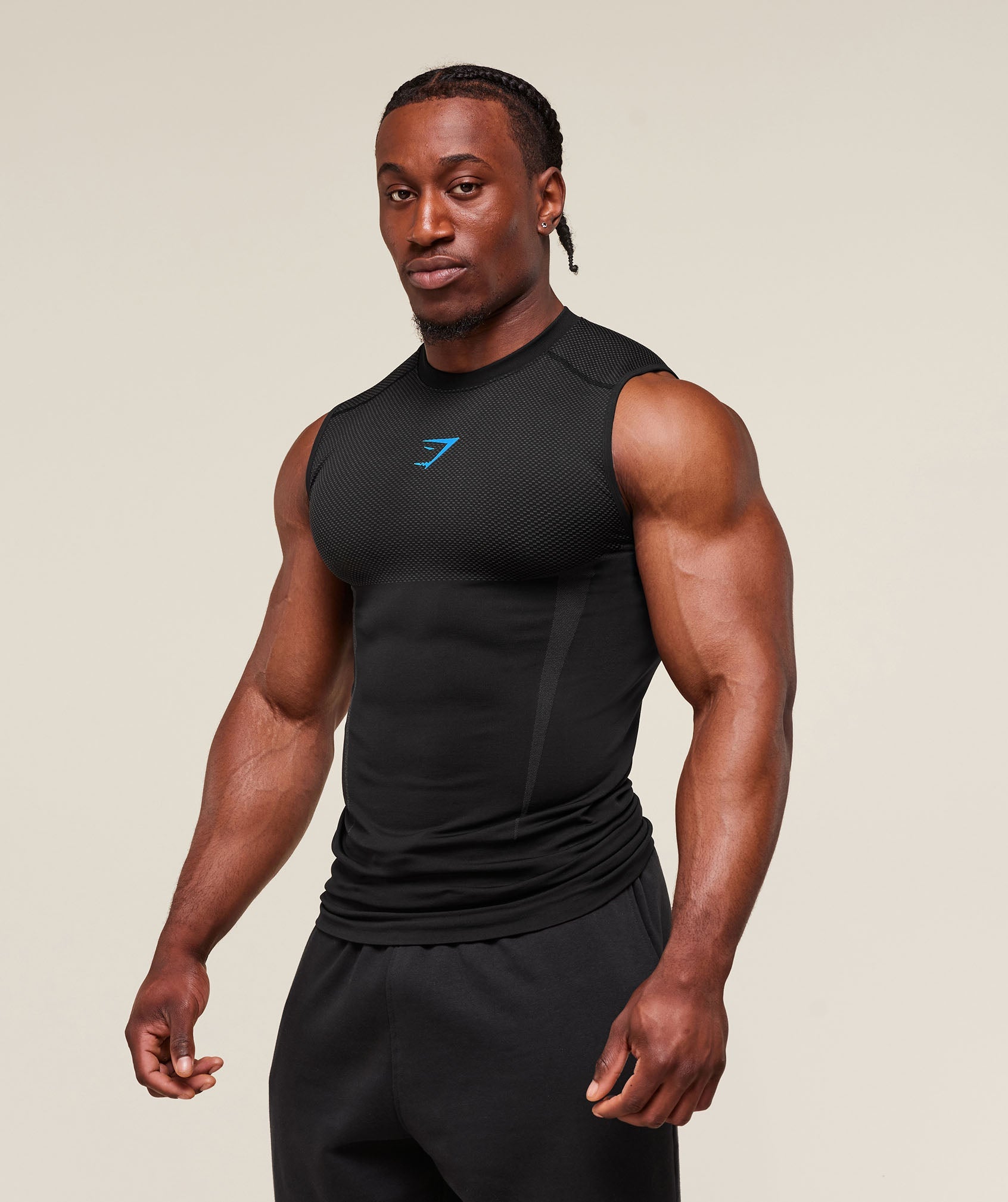 Onyx 5.0 Seamless Tank - Black/Onyx Grey