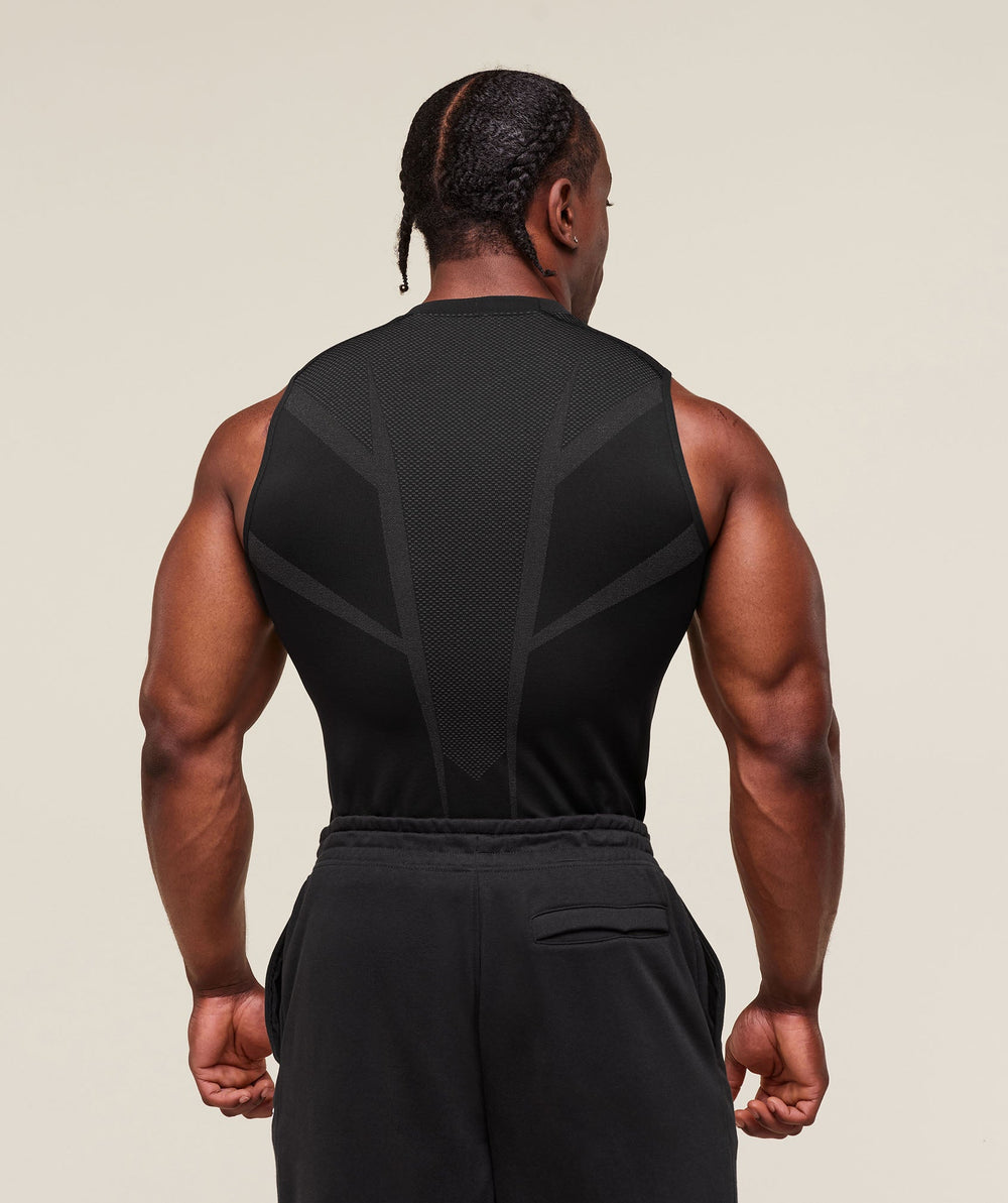 Onyx 5.0 Seamless Tank - Black/Onyx Grey