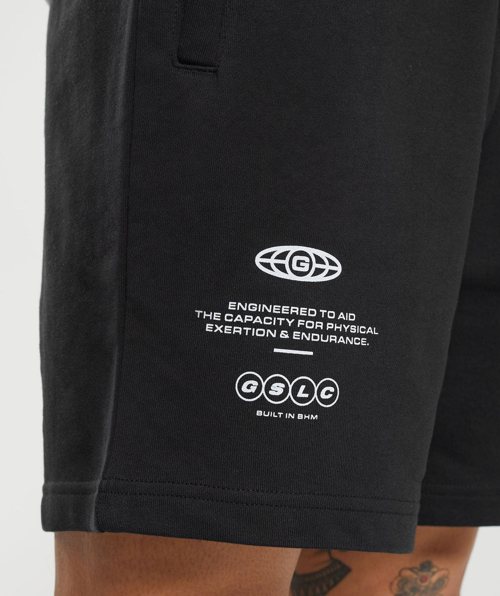 Strength and Conditioning 7" Shorts - Black