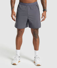 Apex 7" Hybrid Shorts - Dark Grey