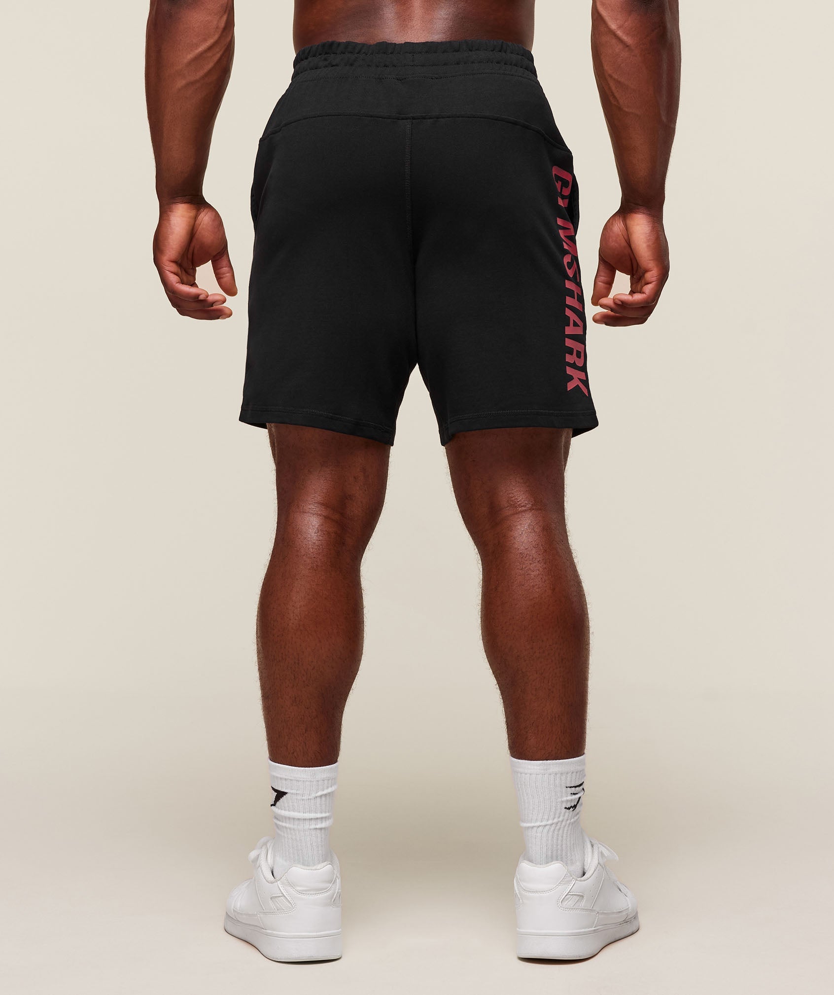 Prime 7" Shorts - Black/Vivid Red