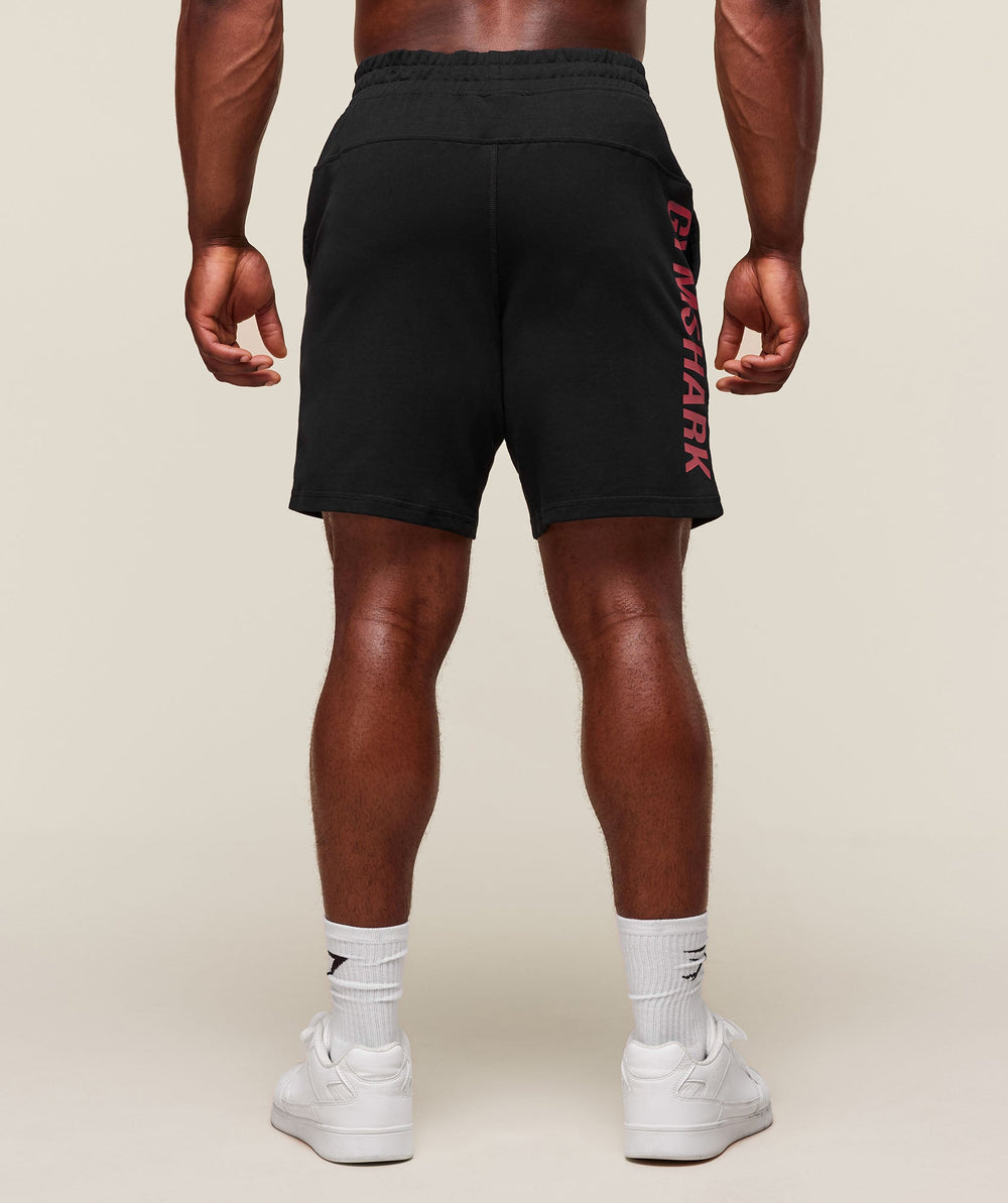 Prime 7" Shorts - Black/Vivid Red