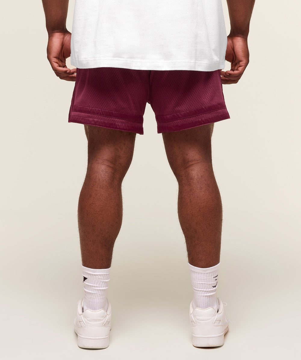 Varsity Mesh Shorts - Strong Pink