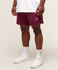 Varsity Mesh Shorts - Strong Pink