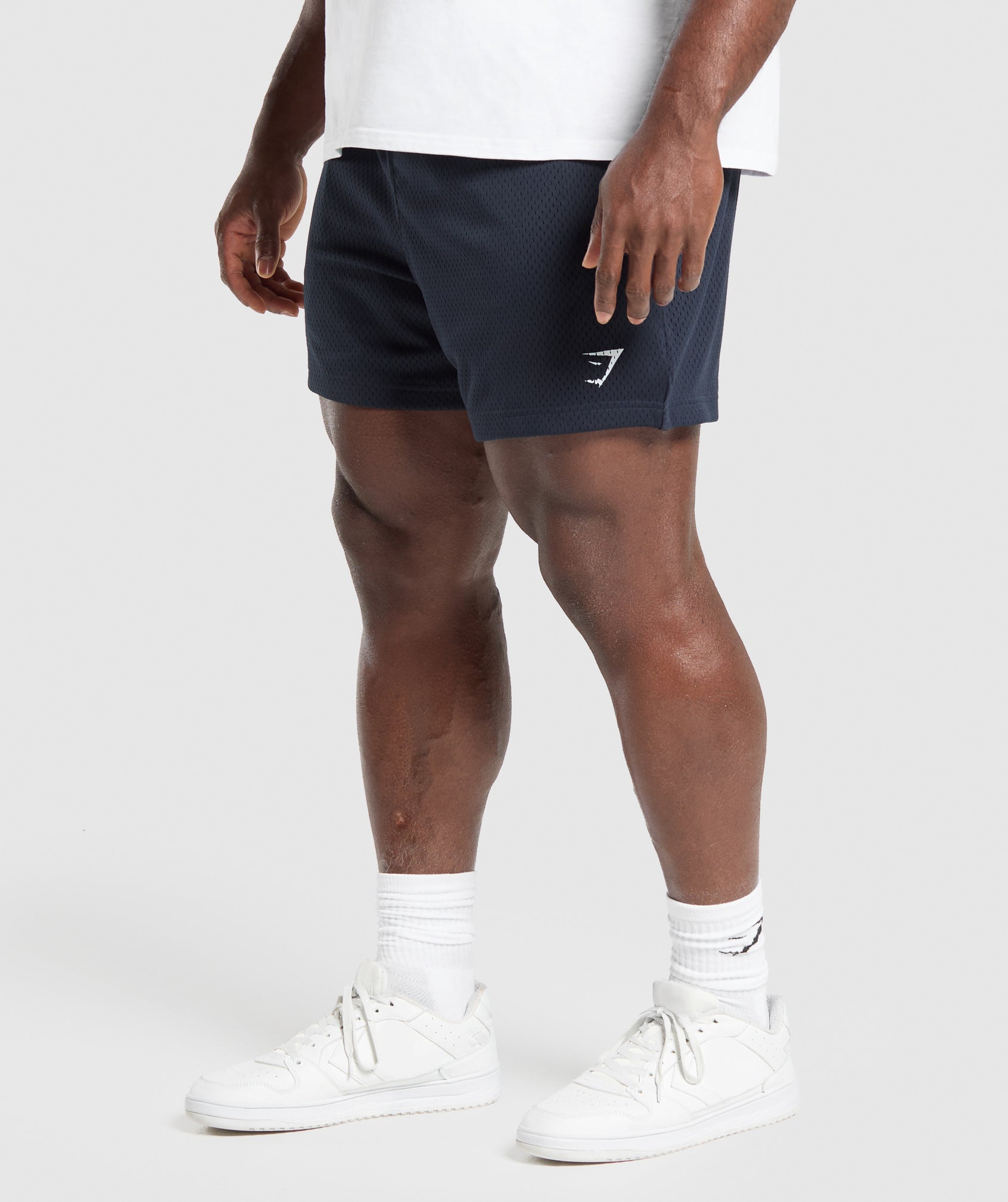 Lifting Mesh 5" Shorts - Heavy Blue