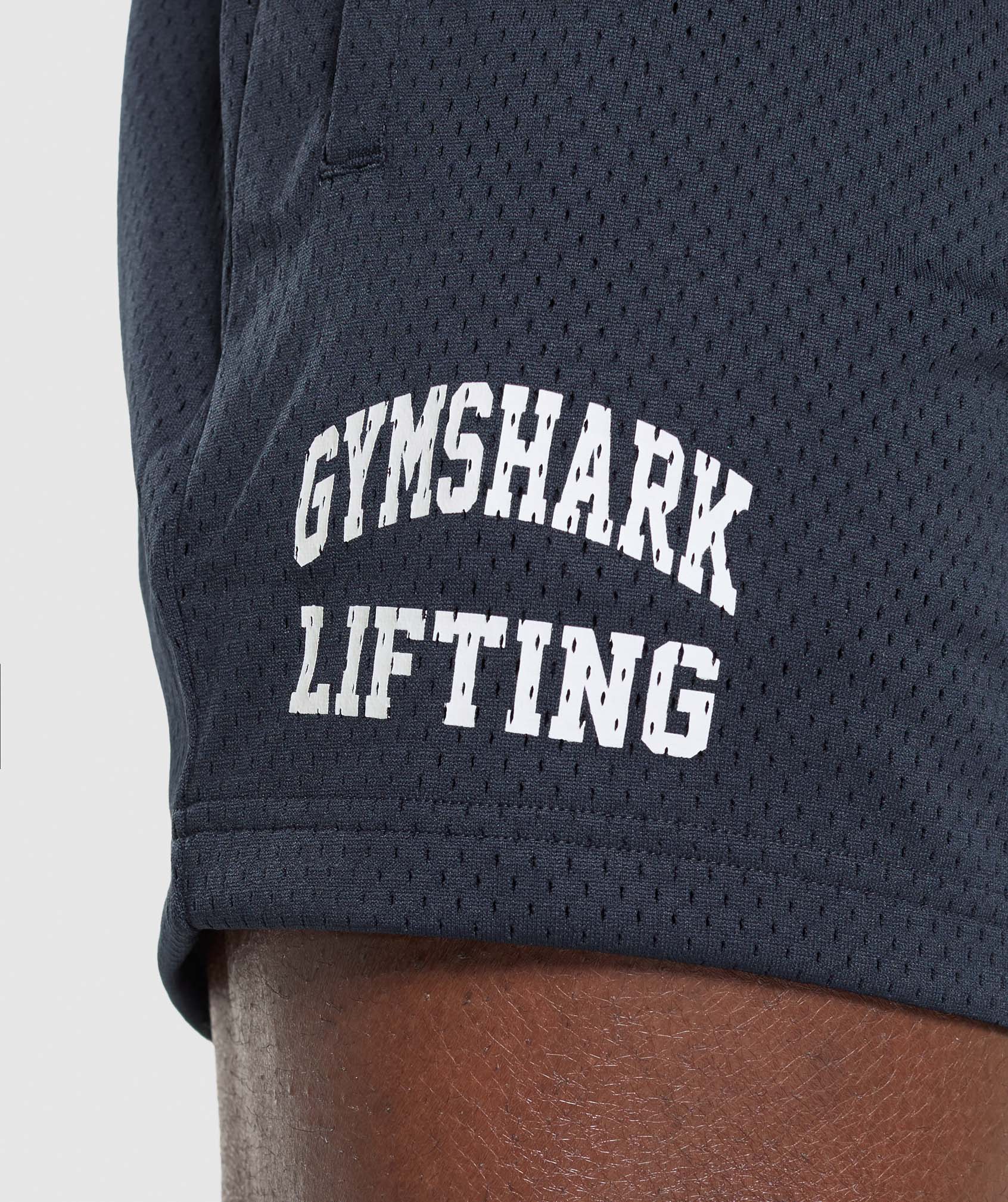 Lifting Mesh 5" Shorts - Heavy Blue