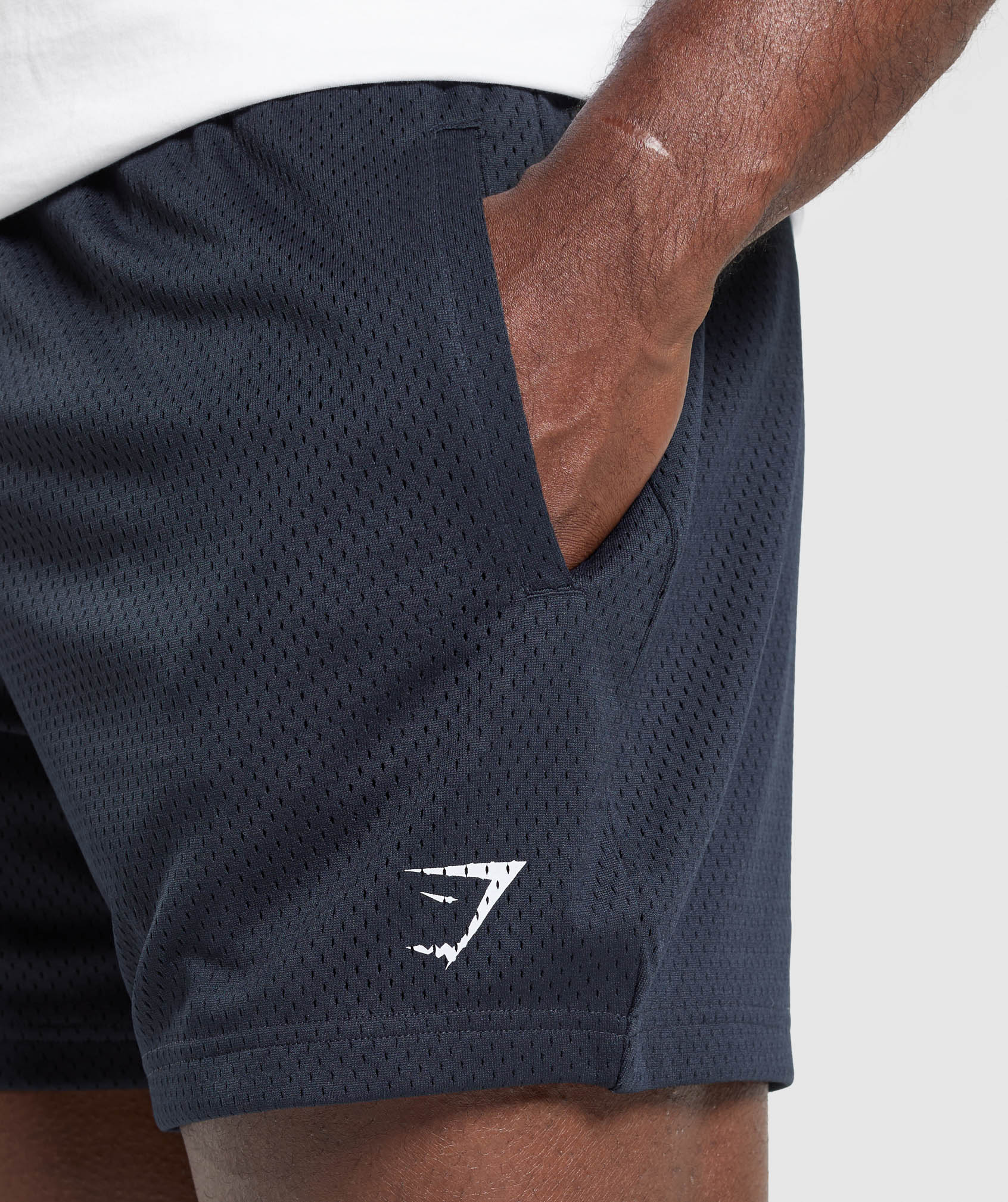 Lifting Mesh 5" Shorts - Heavy Blue