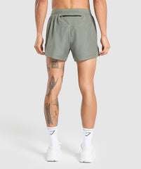 Running Shorts - Unit Green