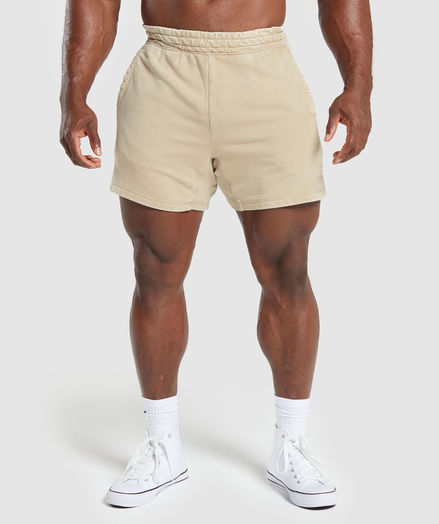 Power 5" Shorts - Desert Beige