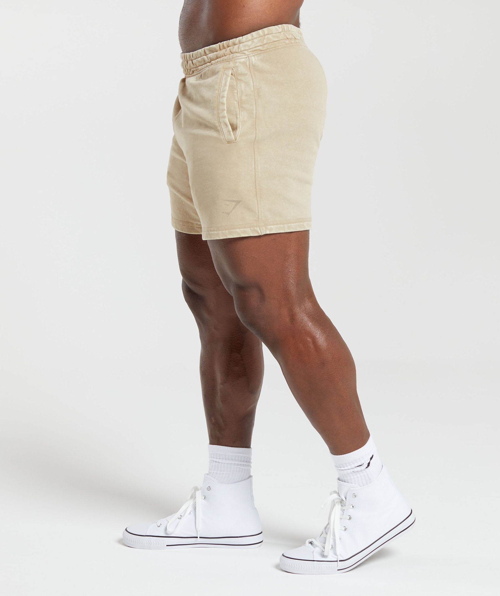 Power 5" Shorts - Desert Beige