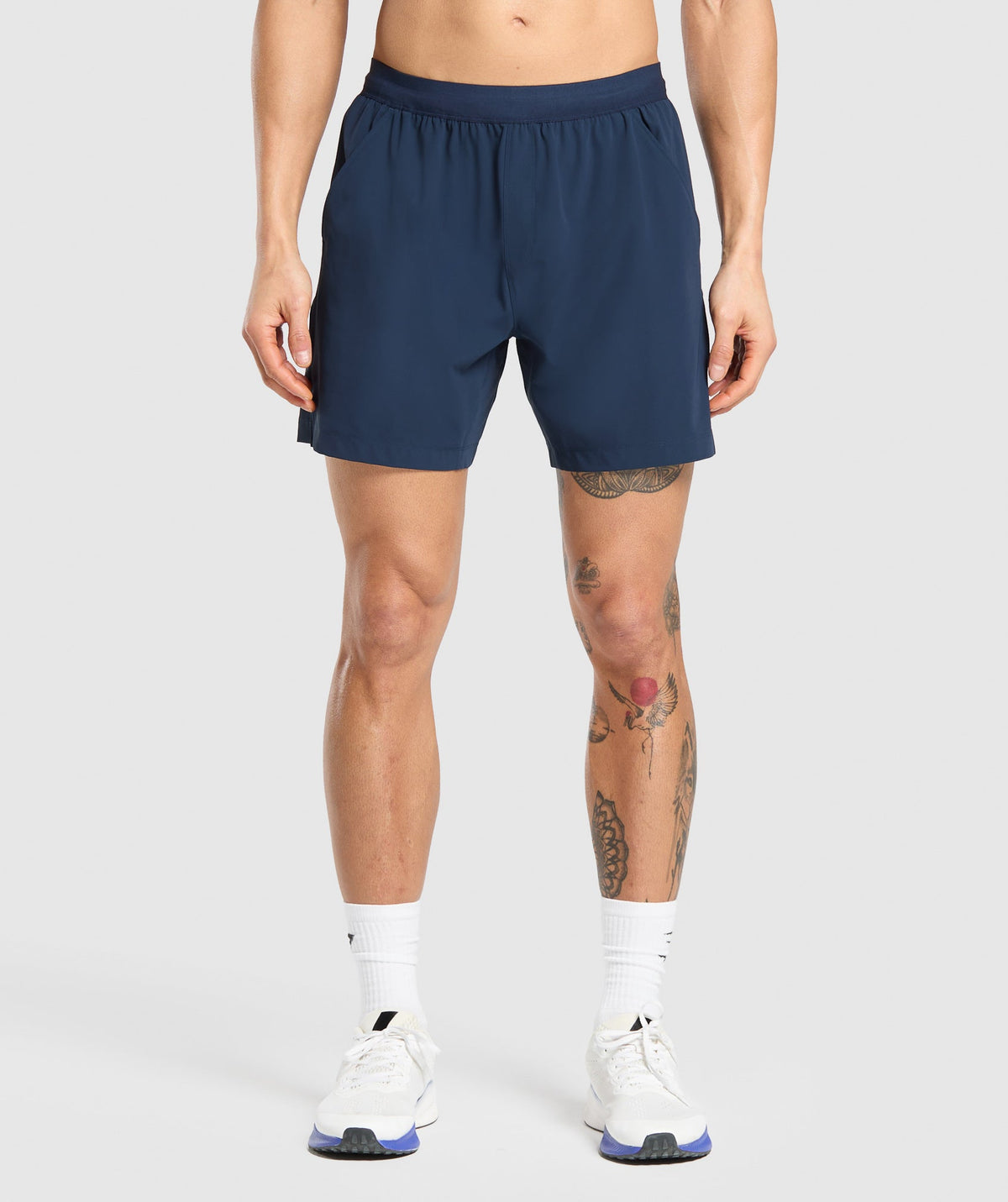 Hybrid 6" Shorts - Navy
