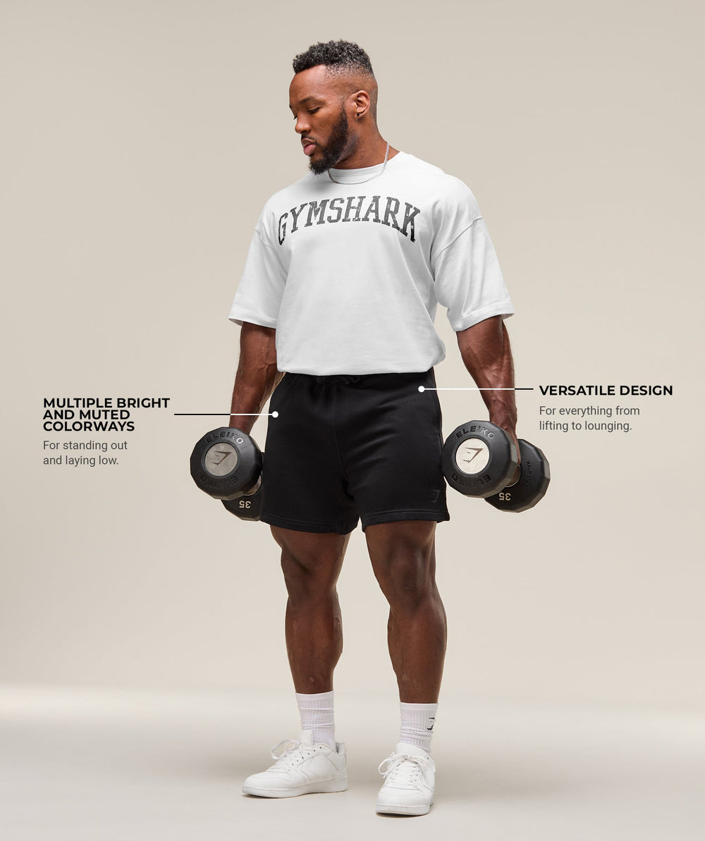 Power 5" Shorts - Black
