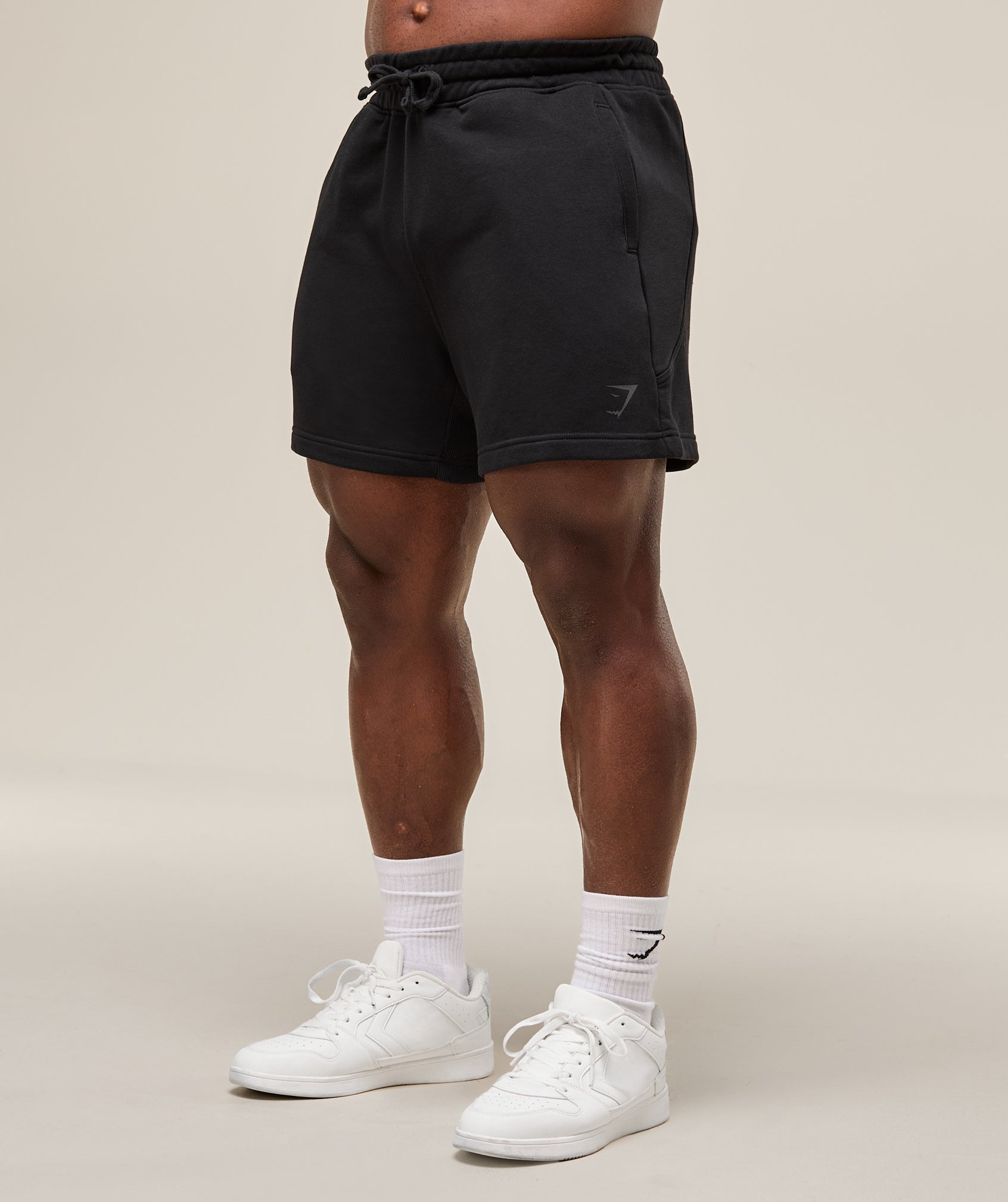 Power 5" Shorts - Black