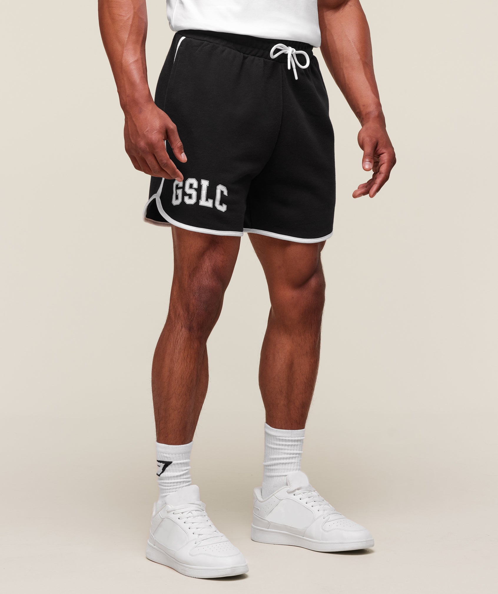 GSLC Contrast 5" Shorts - Black/White
