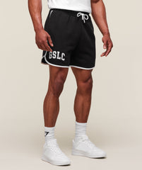 GSLC Contrast 5" Shorts - Black/White