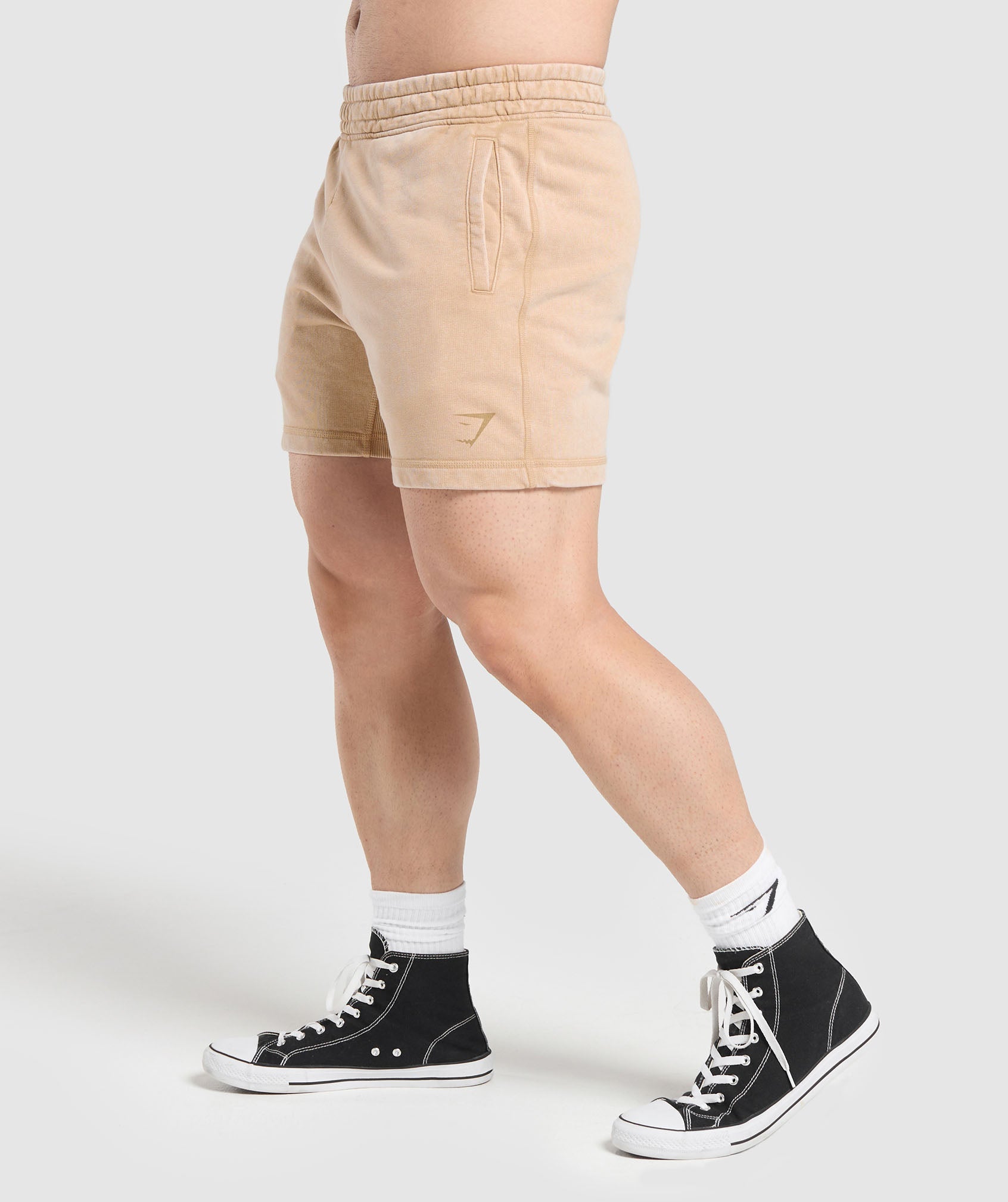 Power 5" Shorts - Deep Fawn Brown