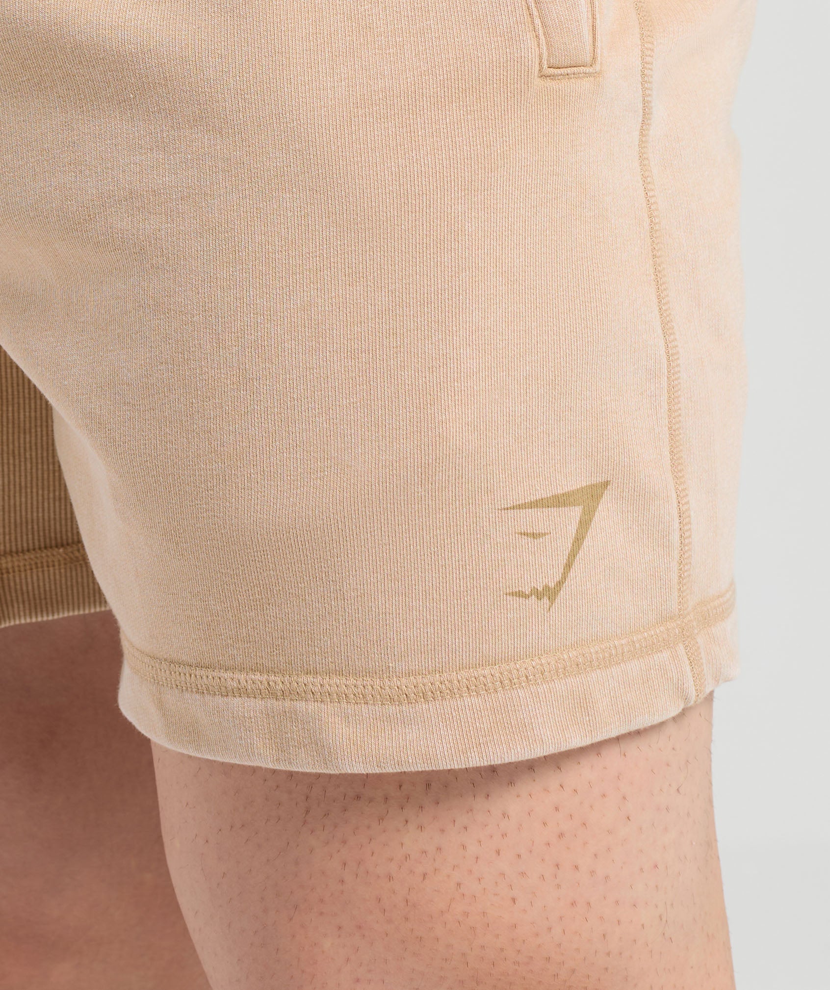 Power 5" Shorts - Deep Fawn Brown