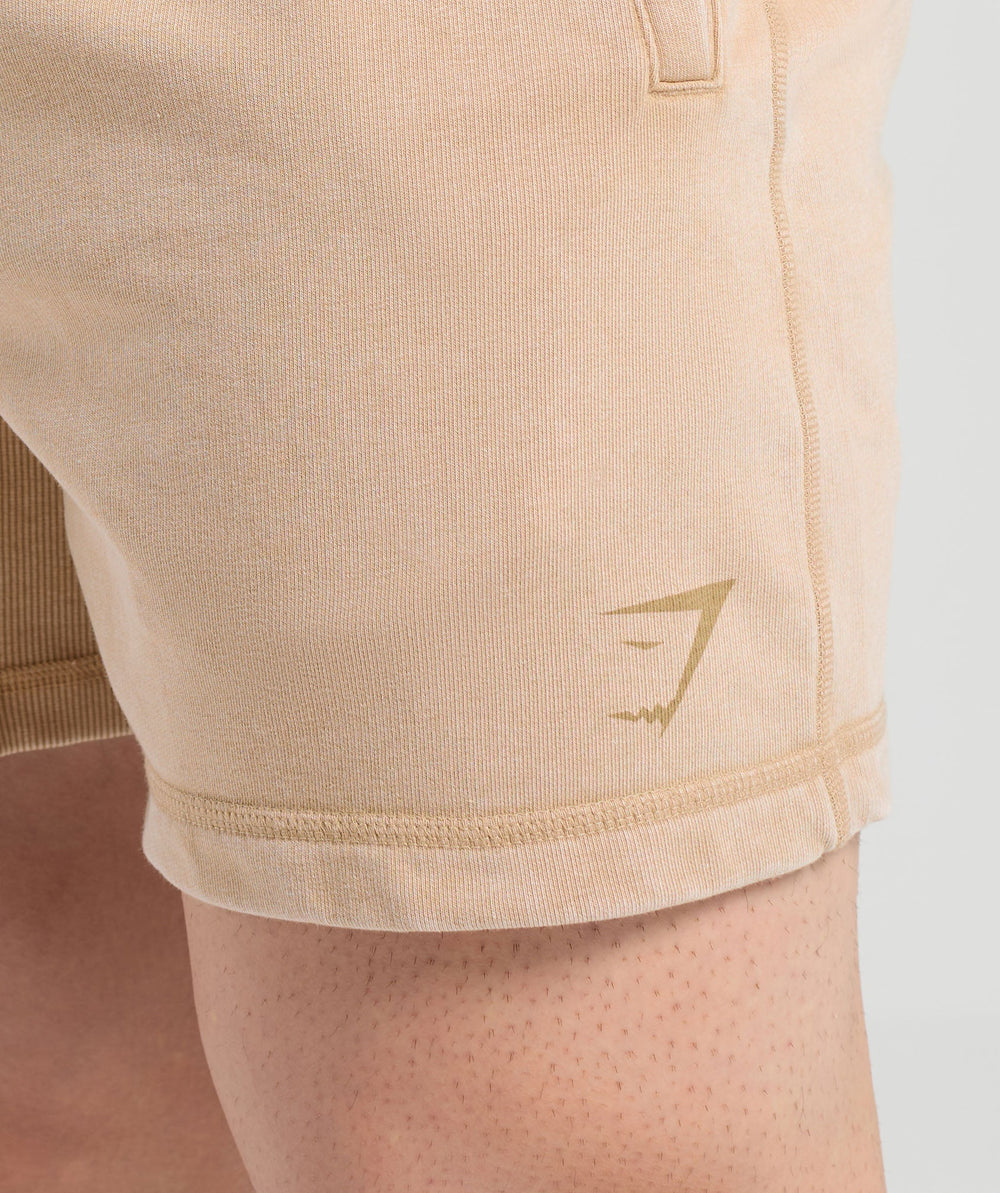 Power 5" Shorts - Deep Fawn Brown