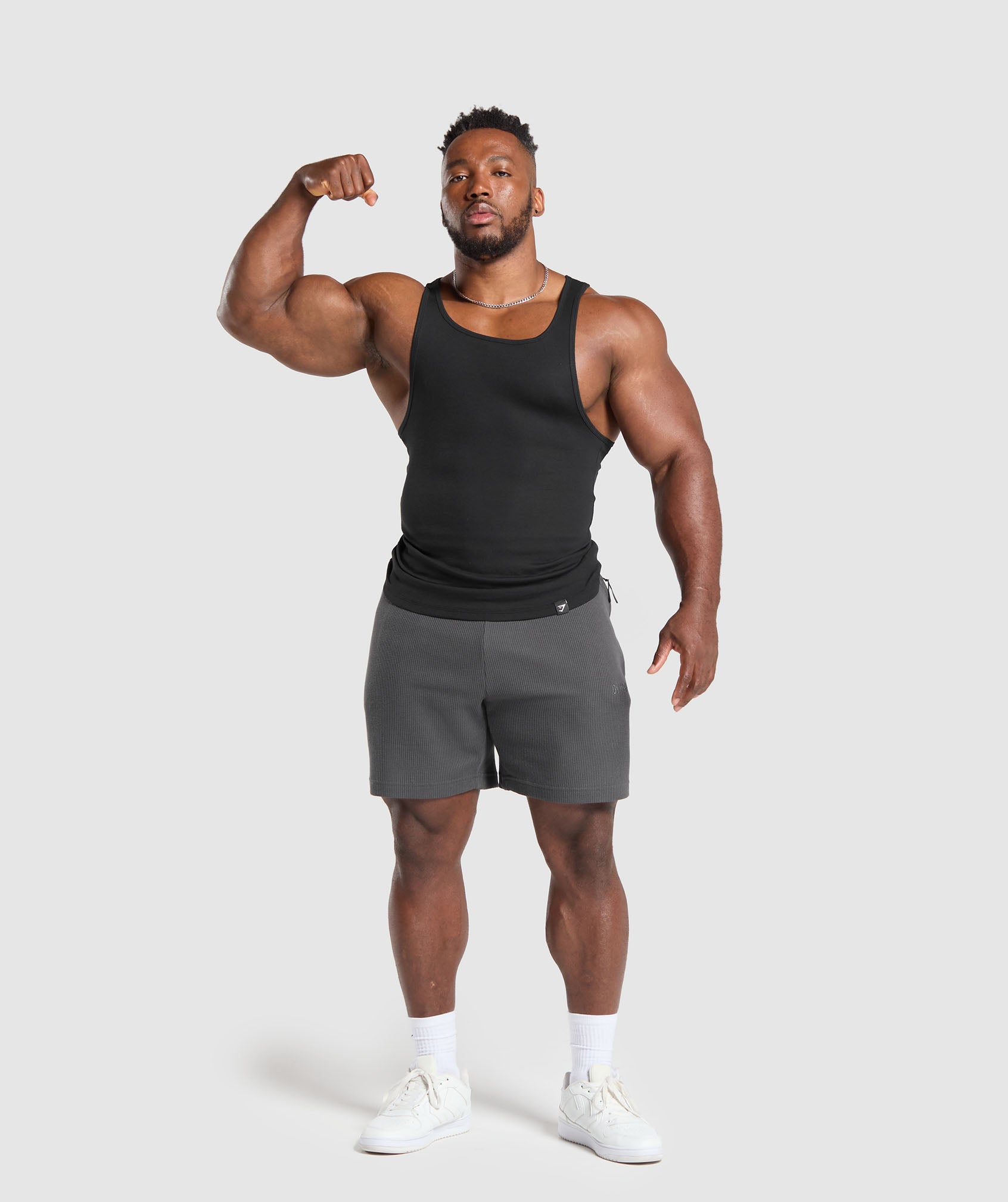 Waffle Shorts - Onyx Grey