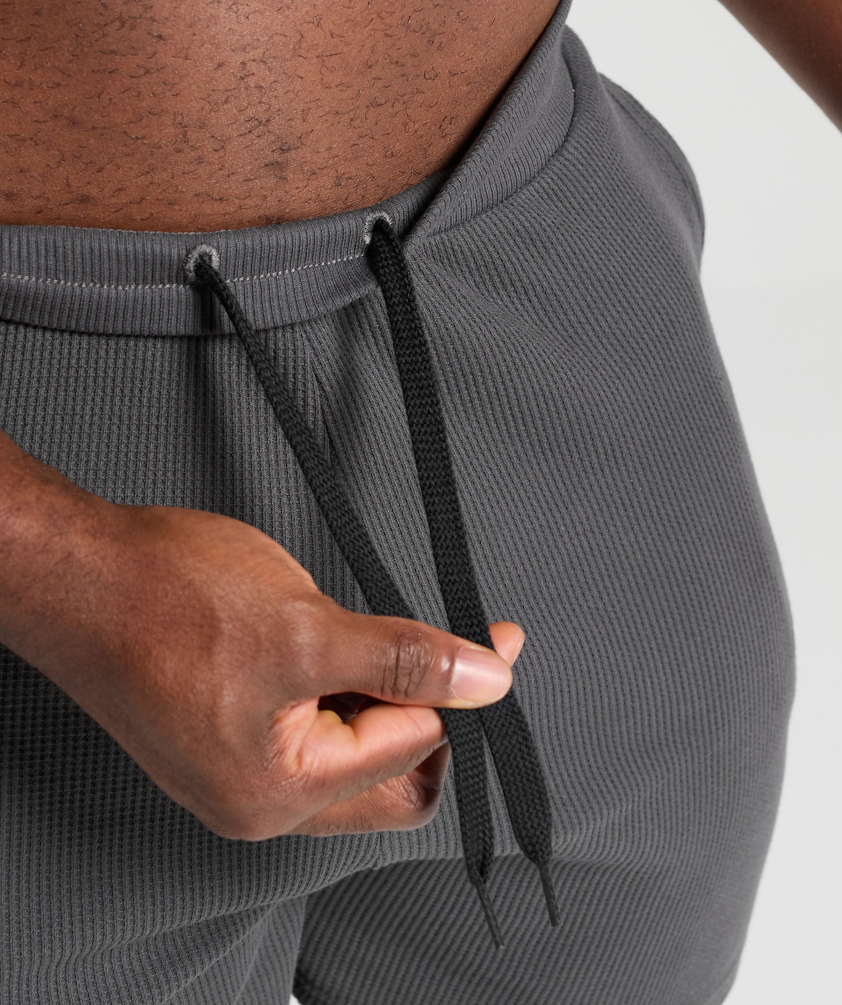 Waffle Shorts - Onyx Grey