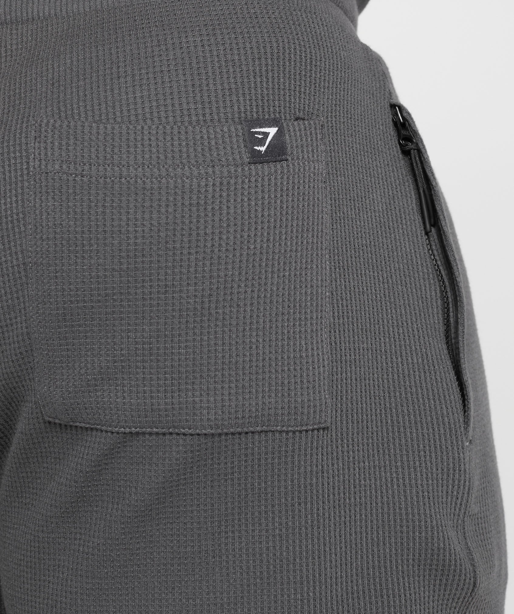 Waffle Shorts - Onyx Grey