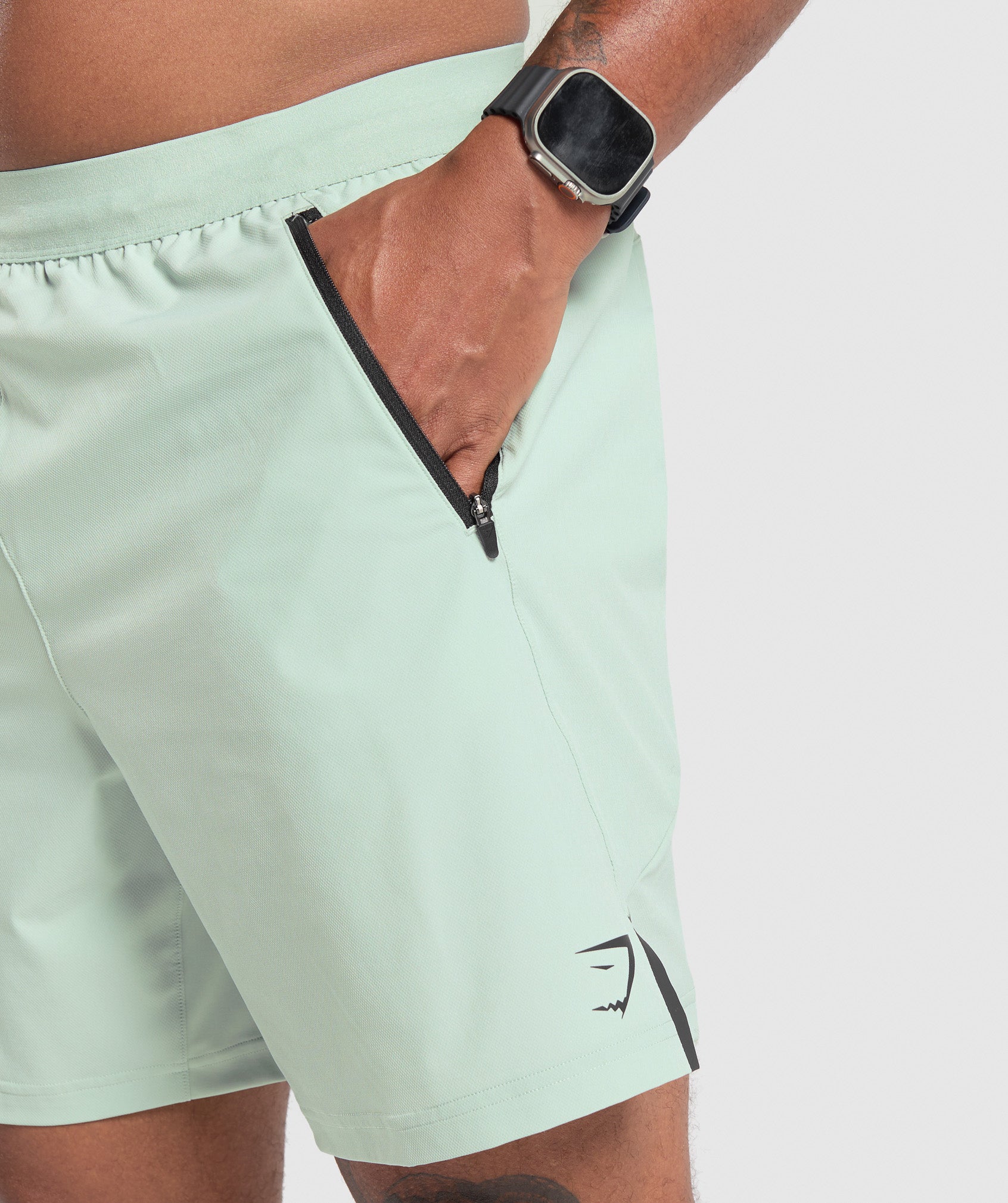 Apex 7" Hybrid Shorts - Cool Turquoise