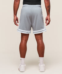 Varsity Mesh Shorts - Denim Grey
