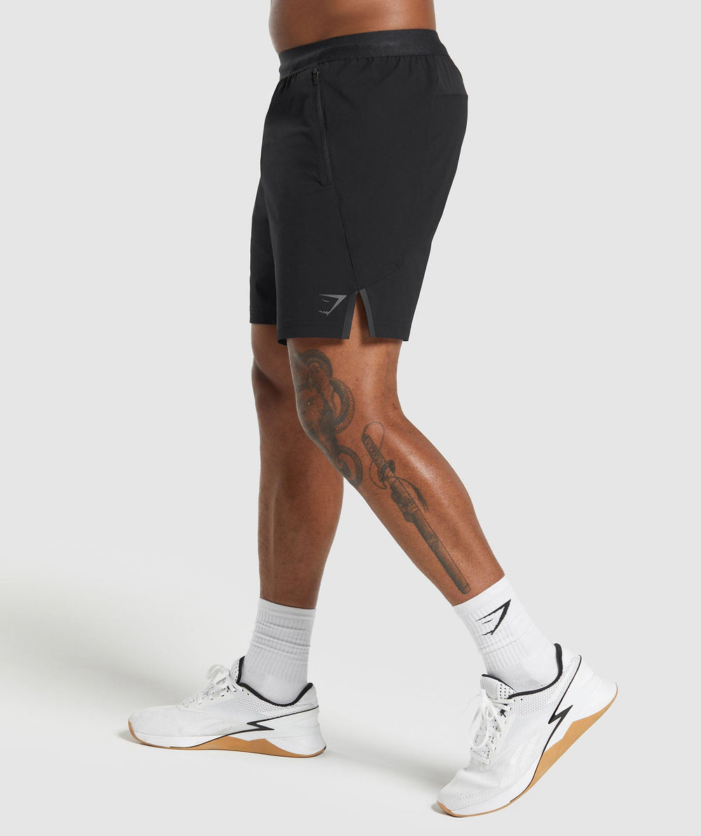 Apex 7" Hybrid Shorts - Black
